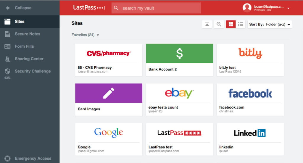 lastpass password manager