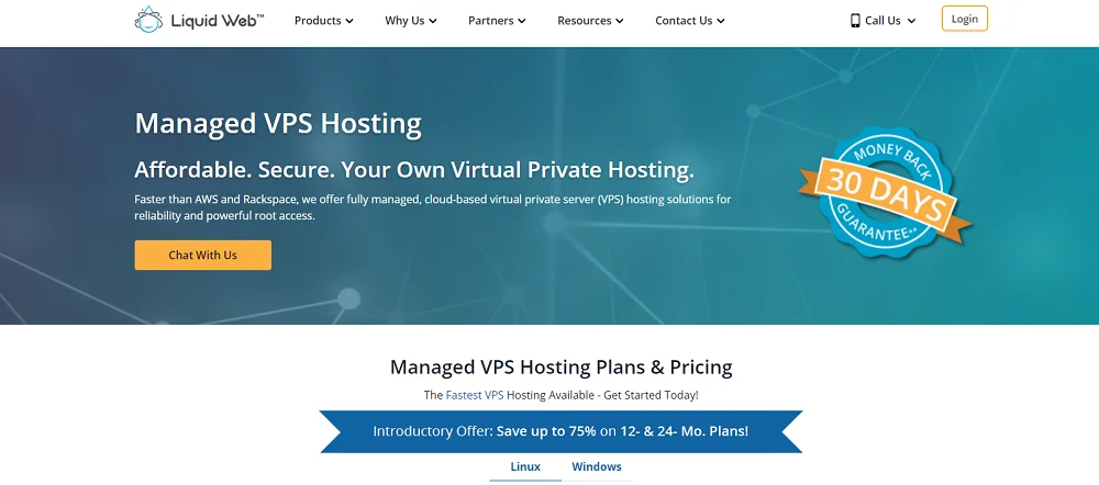 liquid web cloud vps hosting