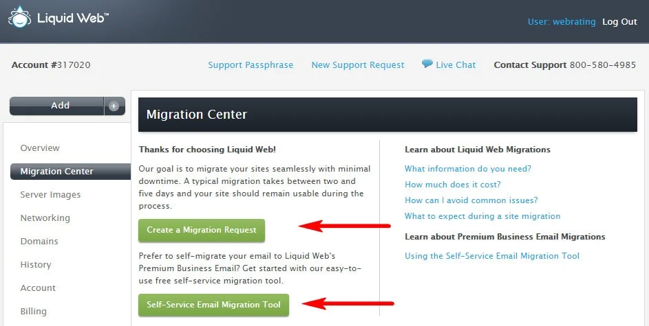 free site migrations