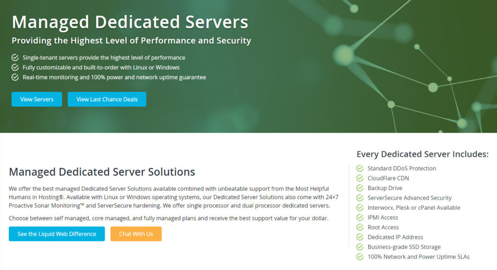 Liquid Web Managed Dedicated Servers