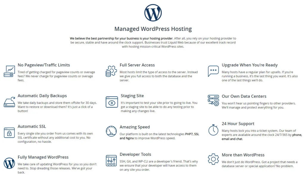 fully managed wordpress hosting
