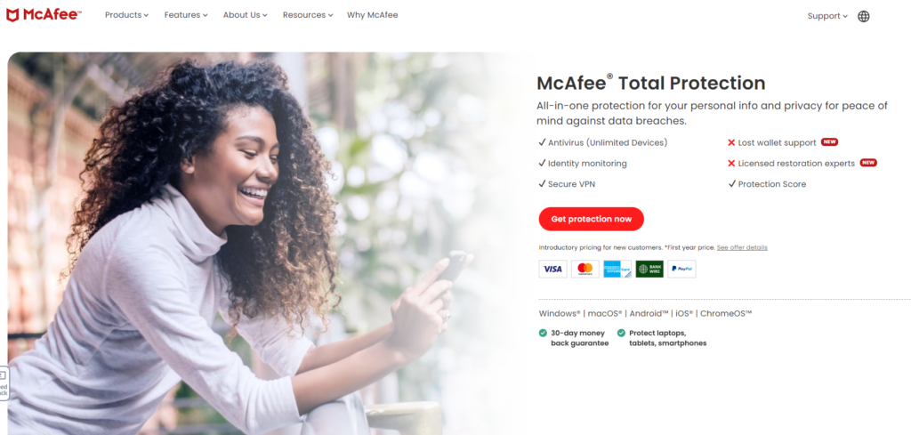 mcafee antivirus plus vpn