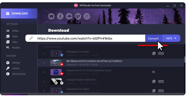 mp3 studio youtube converter