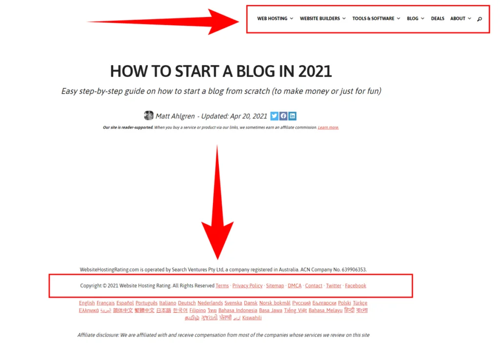 must have blog pages