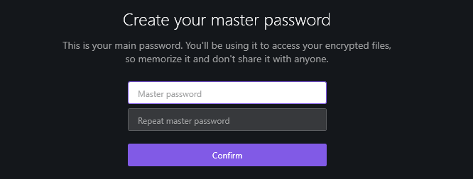 nordlocker master password