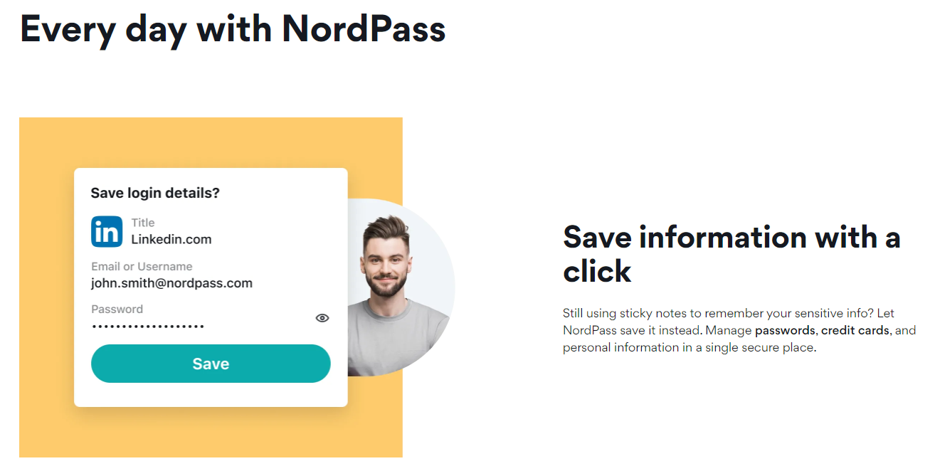 nordpass homepage