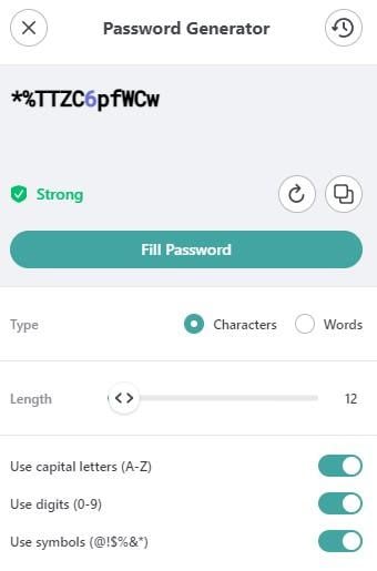 nordpass password generator