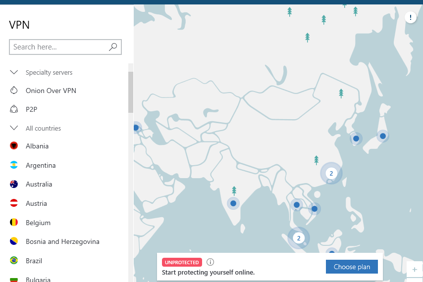 nordvpn servers