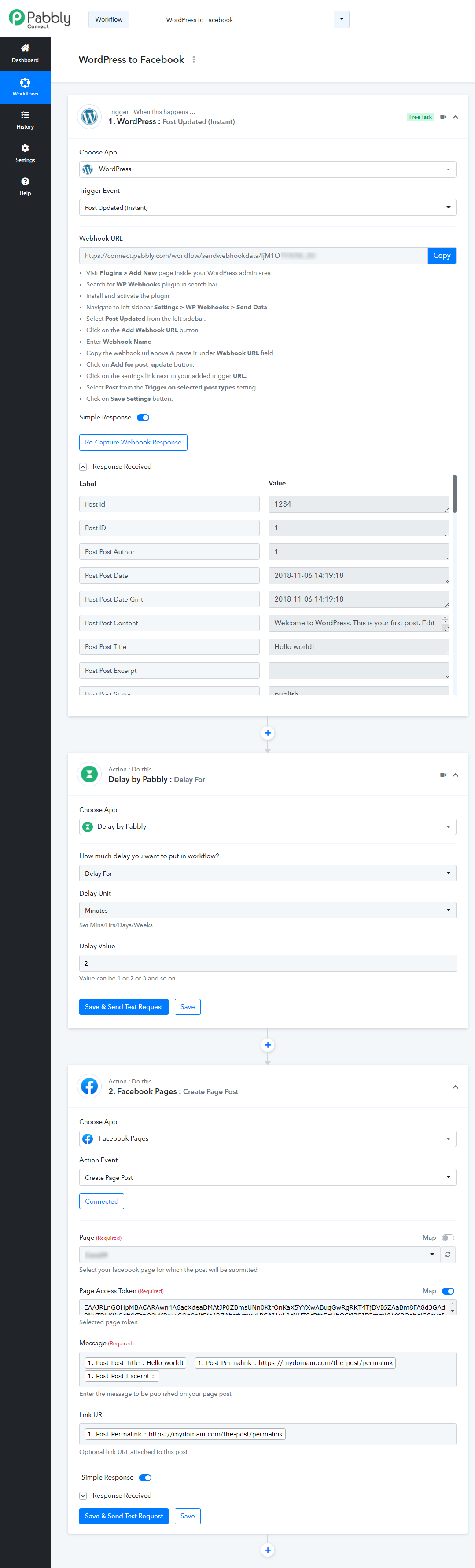 pabbly connect workflow example