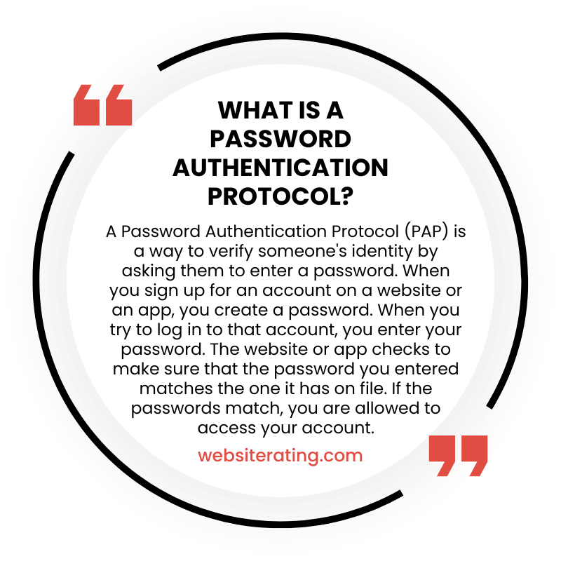 What is a Password Authentication Protocol?