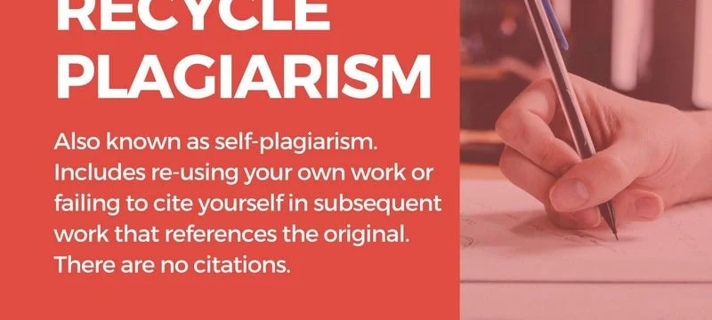 recycle plagiarism