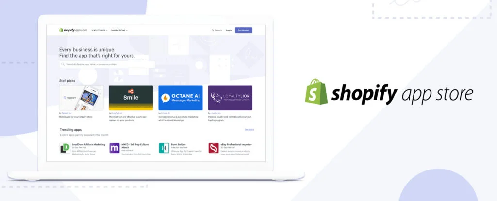 shopify app store
