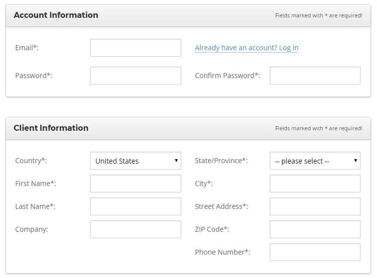 siteground sign up process