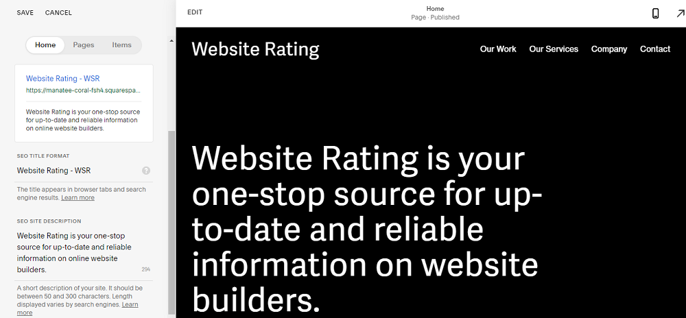 squarespace seo