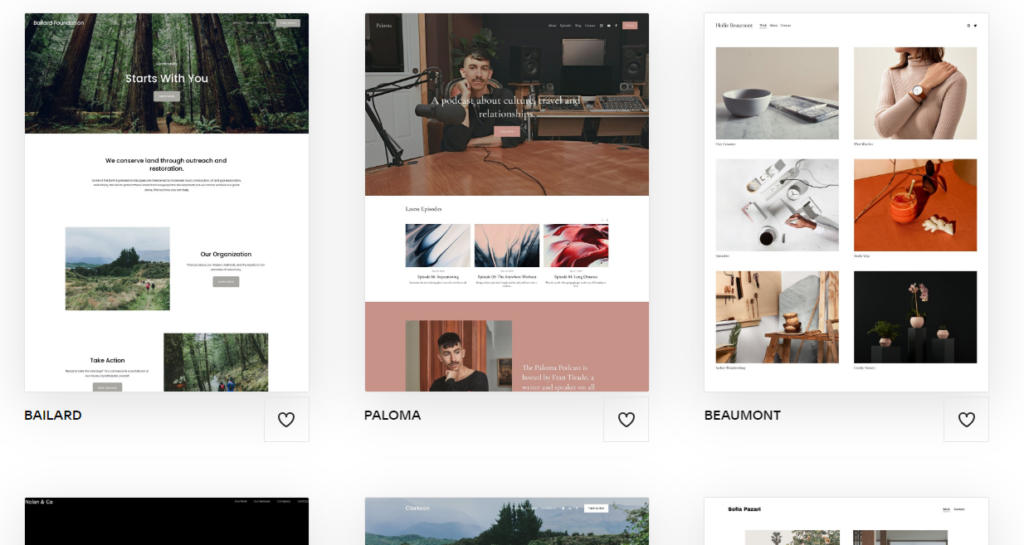 squarespace templates