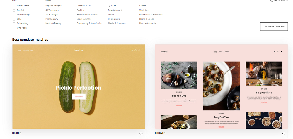 squarespace templates