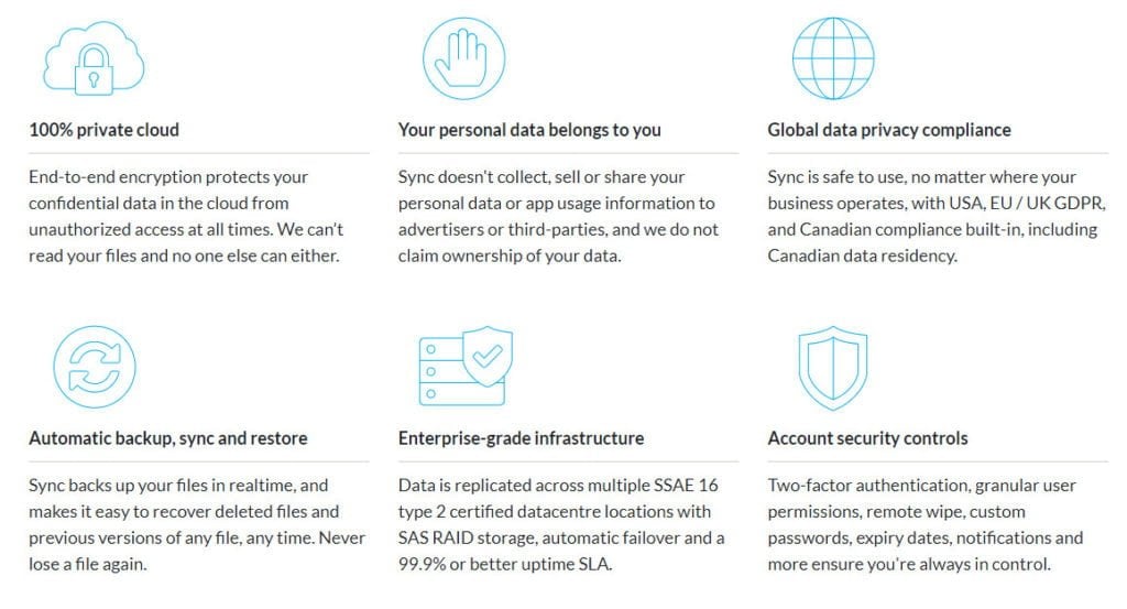 sync features