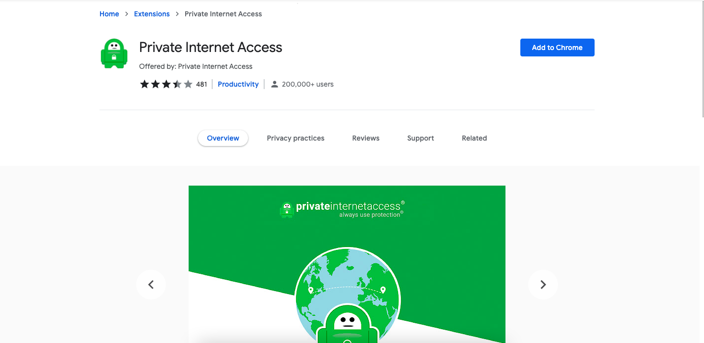 pia chrome extension