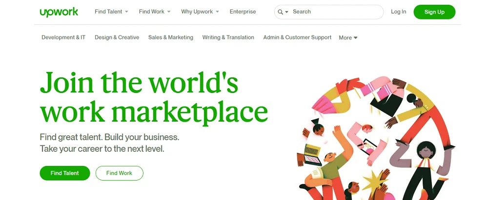 upwork freelance marketplace