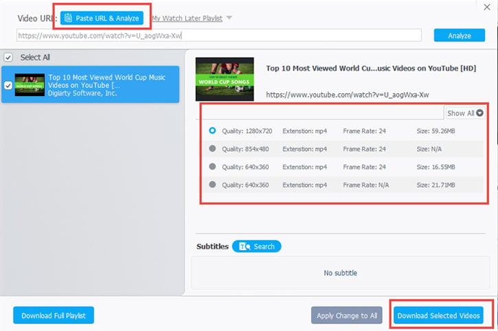 winx free youtube downloader