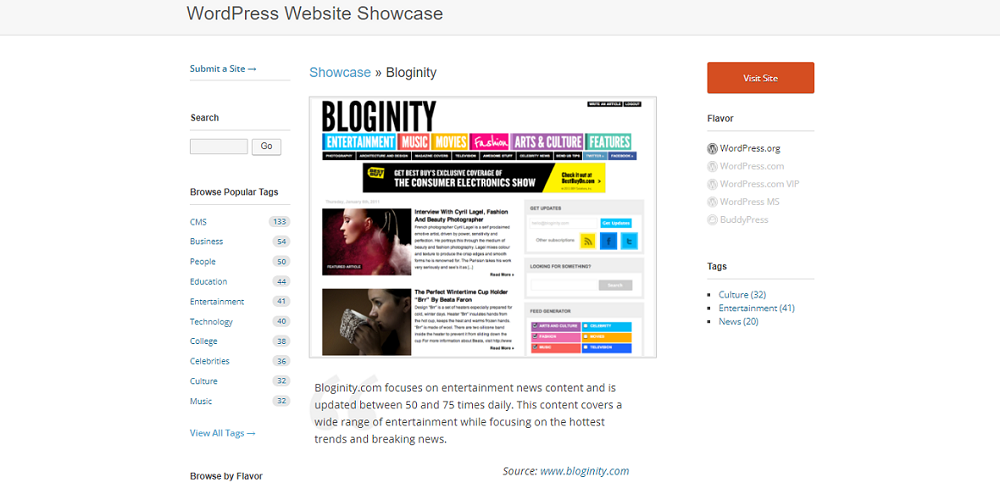 wordpress blogging