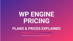 wp engine 가격 계획 설명